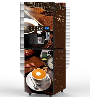 Quality 1600w Coffee Vending Machine 5l With 4 Canister Powder Capacity for sale