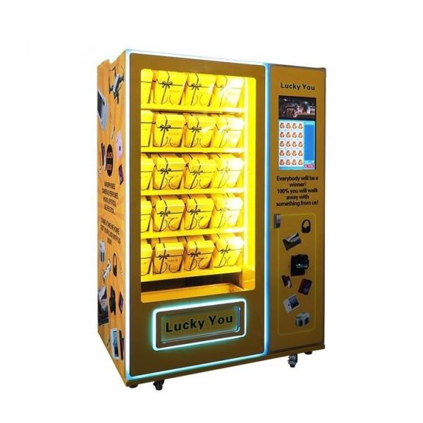 Quality Metal Vending Game Machine 80 Box Capacity Mystery Box Game Vending Device for sale