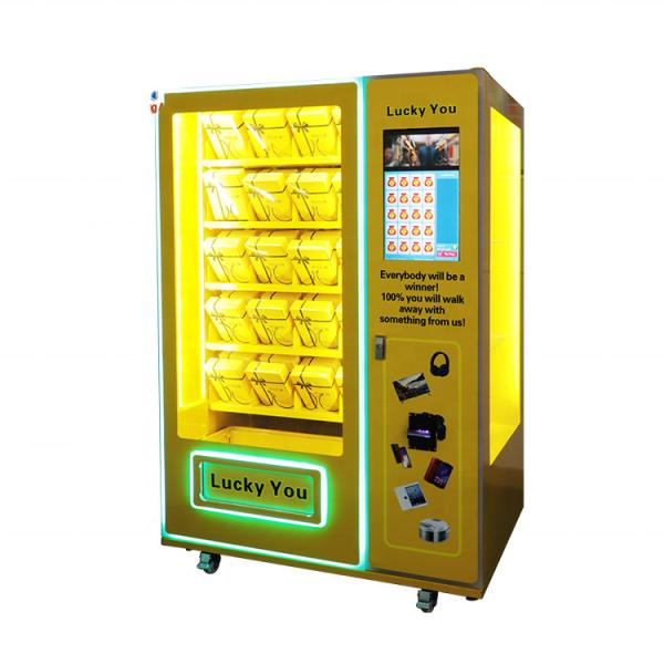 Quality Metal Vending Game Machine 80 Box Capacity Mystery Box Game Vending Device for sale