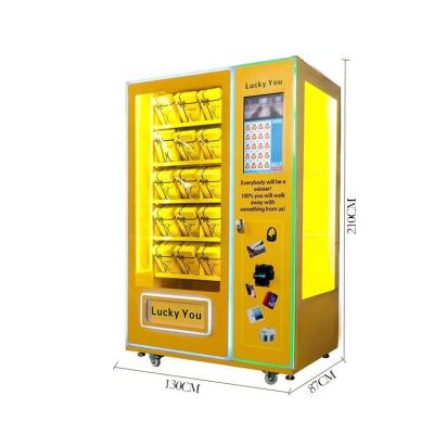 Quality Metal Vending Game Machine 80 Box Capacity Mystery Box Game Vending Device for sale