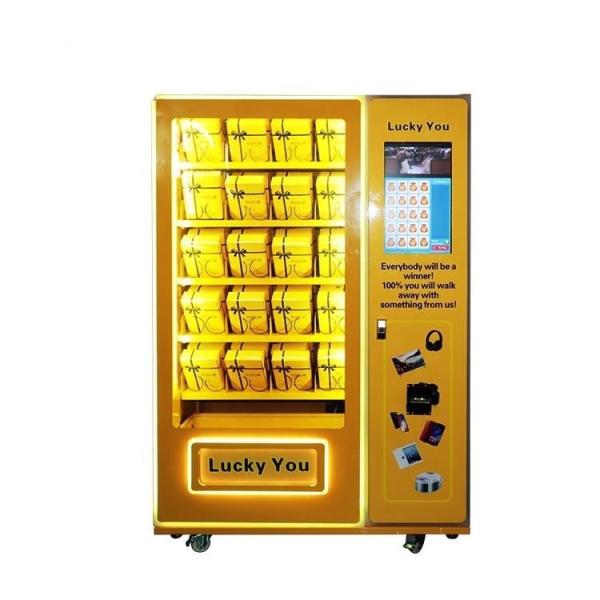 Quality Metal Vending Game Machine 80 Box Capacity Mystery Box Game Vending Device for sale