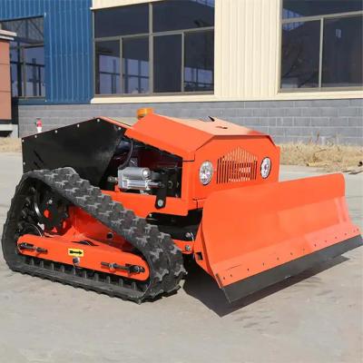China New Intelligent Robot Gasoline Lawn Mower Crawler Drive 7.5kw Power CE Certified for sale