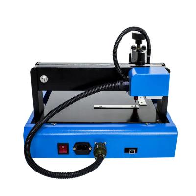 China Printer Nameplate Cutting Plotter Code Machine Stainless Steel Metal Marking Machine for sale