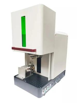 China Kleine 30W lasermarkeringsmachine 50W vezellasermarkeringsmachine draagbaar Te koop
