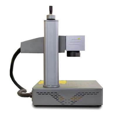China Mini CNC Fiber Laser Marking Machine 50 Watt Fiber Laser Marking Machine for sale