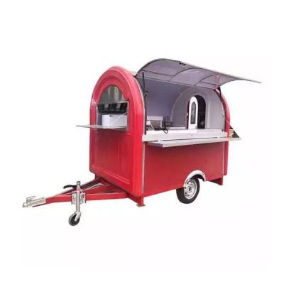 China Red Yellow Blue Mobile Food Truck Specialized Fast Food Truck for sale