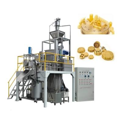 China Industrial Silver 45kw 380v 50HZ 3phase Noodle Maker Pasta Macaroni Paste Machine for sale