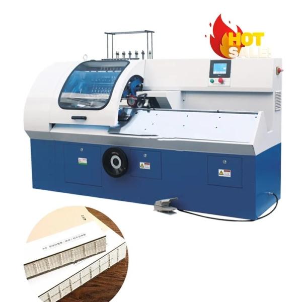 Quality Auto Book Sewing Machine Textbooks Notebook Sewing Threading Stitching Machine for sale