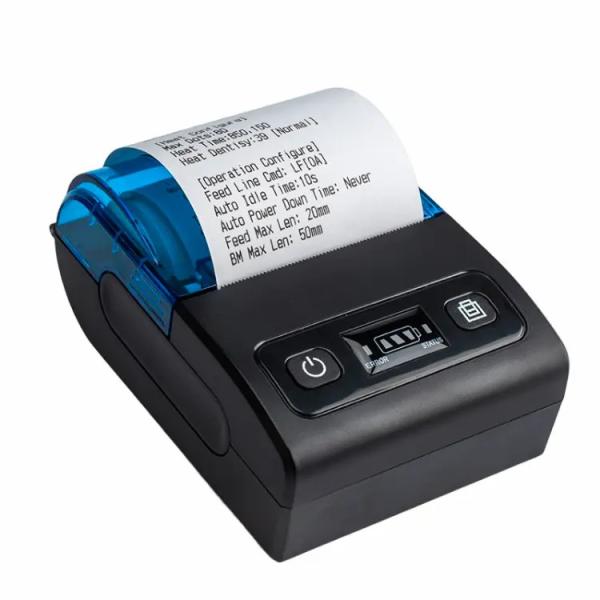 Quality 58mm Bluetooth Thermal Mobile Printer Handheld Mini Android Printer for sale