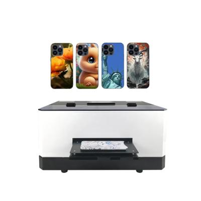 China L800 Small Desktop UV Printer A5 Phone Case Printer UV Printing Machine for sale