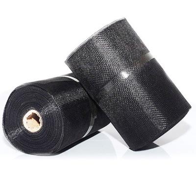China Pantalla corta del insecto de la fibra de vidrio del negro de la anchura/mosquito Mesh Roll de la fibra de vidrio en venta