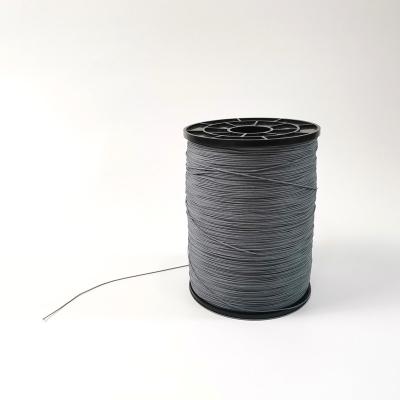 China Grey Black Polyester Cord For plissou o diâmetro da tela 0.8mm 0.9mm do inseto à venda