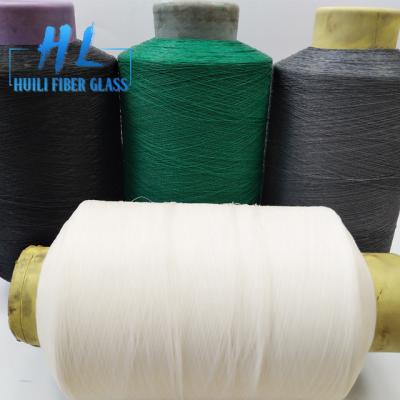 China High Strength PVC Coated Fiberglass Yarn For Fiberglass Mosquito Net Making for sale