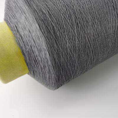 China 89 Tex Black Color PVC Coated Fiberglass Yarn , Texturized Fiberglass Yarn for sale