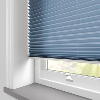 China 140g Pleated Plisse Window Shades , Polyester Plisse Roller Shades for sale