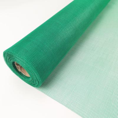 China O PVC verde revestiu a tela Mesh For Windows Doors da mosca da fibra de vidro à venda