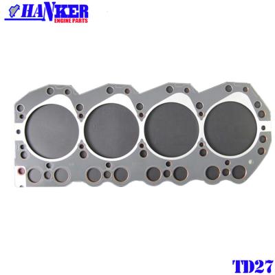 China Nissan TD27 Engine Cylinder Head Gasket Set 11044-43G02 11044-43G03 11044-43G01 Steel Forklift Parts for sale