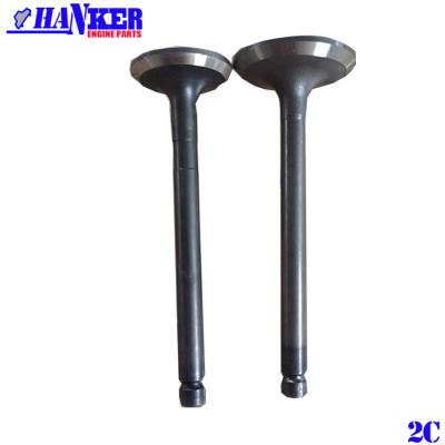 China Toyota 2C Diesel Engine Valve 13711-64010 Gasoline Intake And Exhaust Valve for sale