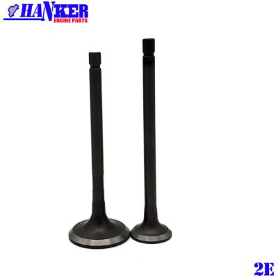 China 13711-10020 13712-10010 Toyota 2E Engine Exhaust Valve Intake Valve Spare Parts for sale