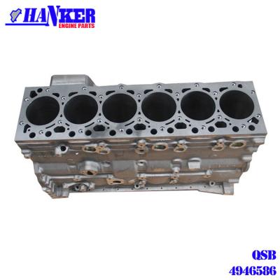China 4946586 DCEC ISDE 6 Cylinder Engine Block QSB6.7 for sale
