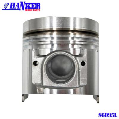 China 6207-31-2180 Komatsu S6D95L Excavator Engine Piston With Pin Clips for sale