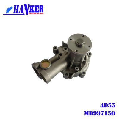 China Pipe Belt Diesel Engine Water Pump For Mitsubishi 4D55 MD997150 for sale