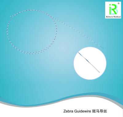 China Length 150cm Urology Surgical Nitinol Zebra Guidewire for sale