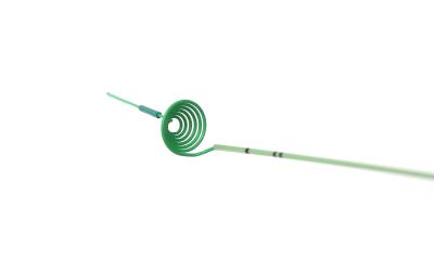 China Green 115cm Urology Blocking Coil Stone Cone Basket for sale