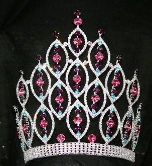 China USA wholesale crowns designer pai crown jewelry manufactuer of pageant crowns supplier custom your pageant crowns tiaras for sale