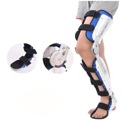 China Adjustable knee ankle foot fixation support thigh lower limb support knee joint fixation support knee ankle foot orthosi for sale