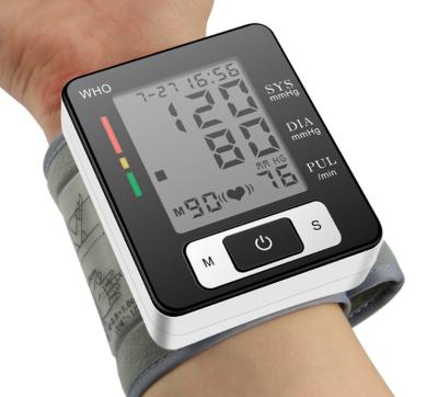 China MS15 Home Wrist Type Fully Automatic English Electronic Blood Pressure Monitor en venta