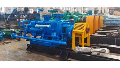 China 55m3/h Horizontal Multistage Centrifugal Pump Industrial Hot Water Pump 9.36MPa for sale