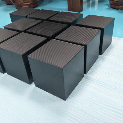 China Durable Carbon Fiber Cube Box Custom Various Sized For Imaging Calibration Usage for sale