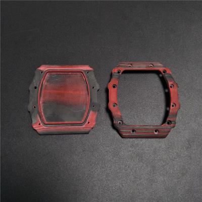 China Las piezas de fibra de carbono del CNC del bisel del Smart Watch miran la impresión del accesorio SLA/SLS 3D en venta