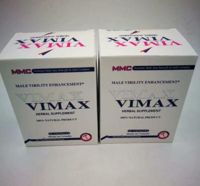 Cina Cassaforte maschio naturale delle pillole di potenziamento di Vimax efficace per l'adulto, pillole di Enhacement del sesso in vendita
