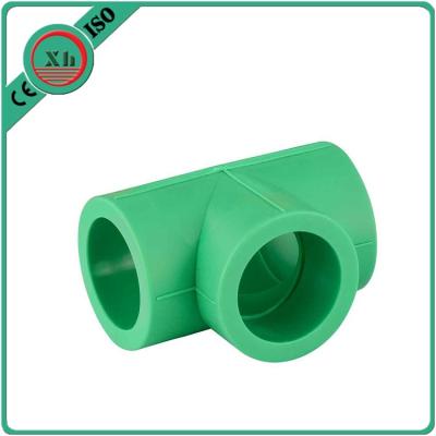 China Durable Plastic Pipe Tee Polypropylene Random / Ppr Pipes And Fittings for sale