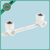 China Wall Mount Water Filter Pipe Fittings , White Double Ppr Female Elbow for sale