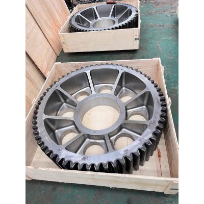 China HGB customized steel spur gear steel spur gear precisely gear for sale
