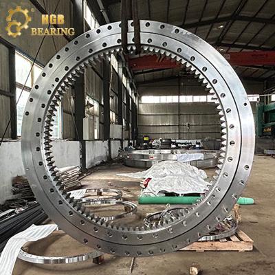 China 32.1091.01 high rigidity internal gear slewing bearing slewing ring for rides road roller for sale