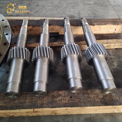 China Forging supporting wheel shaft 42CrMo rotary kiln eccentric transmission shaft non-standard steel gear shaft for sale
