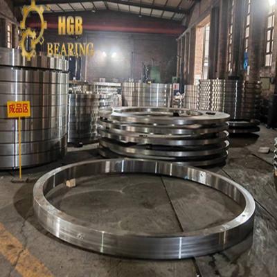 China Forging services custom Steel Forged Machinery Parts Fabrication Service customized large forging parts Forged flange ring for sale