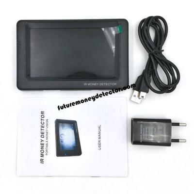 China Electronic Money Detector With LED Display Royal Electric Bill Bank Money Detector IR EURO MONEY DETECTOR for sale