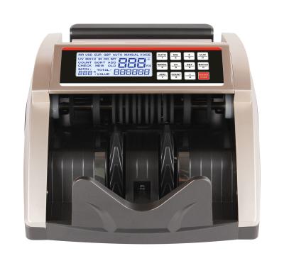 China CHEAP BILL COUNTER for Bangladesh Money Counting machine with MG IR UV LCD SCREEN HEAVY DUTY COUNTING MACHINE for sale