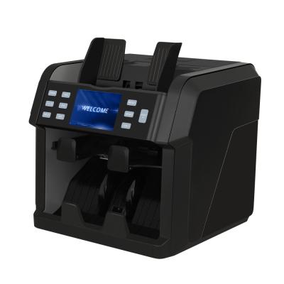 China FMD-4200 two pocket value bill counter money counter and sorter banknote discriminator for sale