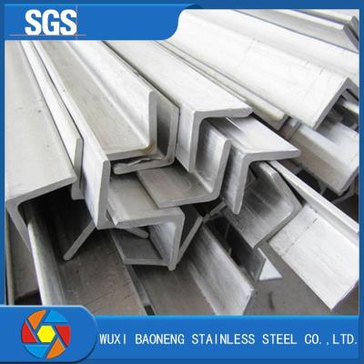 China 201 ângulo desigual de aço inoxidável de aço inoxidável lustrado da barra de ângulo 150mmx150mmx12mm à venda