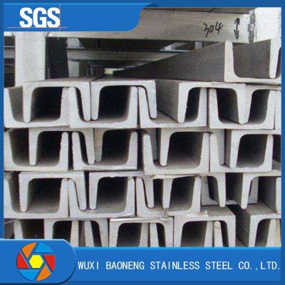 China 6mm ASTM 201 304 316 Stainless Steel U C Channel Manufacturer for sale