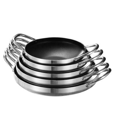 China Stylish Easy To Clean Kitchen Cookware Extra Thick Aluminium Non Stick Coated Pan for sale