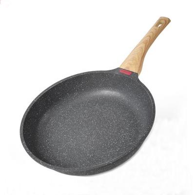 China Hot Sale Cookware 24cm Cooking Pot Die-cast Aluminum Frypan Non Stick Panci Non Stick Skillet Pan for sale