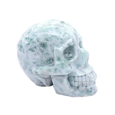 China Europe Wholesale Natural Life Size Large Crystal Skulls Head Carved Crystal Skulls en venta