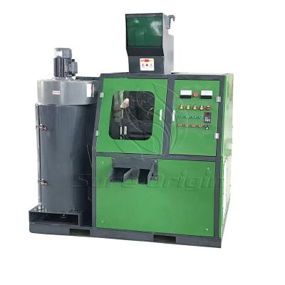 China New design scrap copper wire stripping recycling machine full set wire granulator machine in uk à venda